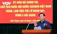 Ketua MN Vietnam Lakukan Temu Kerja dengan Brigade 681, Angkatan Laut