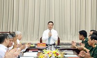 Presiden Vietnam, Vo Van Thuong Melakukan Temu Kerja dengan KODAM Militer 9