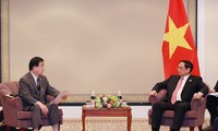 PM Vietnam, Pham Minh Chinh Menerima Pimpinan Asosiasi-Asosiasi Persahabatan Jepang-Vietnam
