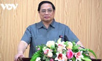 PM Pham Minh Chinh Melakukan Temu Kerja Dengan Komite Tetap Komite Partai Provinsi Bac Kan