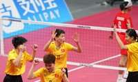 Tim Sepak Takraw Vietnam Meraih Medali Emas Ke-2 untuk Kontingen Olahraga Vietnam di ASIAD 19
