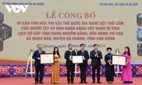 Pengakuan Sebagai Pusaka Budaya Takbenda Nasional untuk Kerajinan Pertenunan Kain Ikat dari Warga Etnis Minoritas Tay di Provinsi Cao Bang