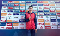 Pendayung Diep Thi Huong Merebut Medali Emas di Turnamen Canoeing Asia