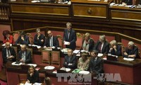 New Italian government wins a confidence vote in the Senate