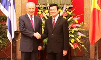 Президент Вьетнама провёл переговоры с президентом Израиля