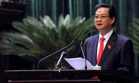 Выступление премьер-министра Нгуен Тан Зунга в парламенте