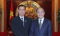 Председатель Национального Собрания СРВ принял главного аудитора Мьянмы 