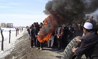 Афганцы продолжают акции протеста против сожжения Корана