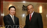 Визит министра иностранных дел Вьетнама Фам Бинь Миня  в Сингапур