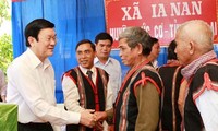 Рабочая встреча президента Вьетнама с руководителями провинции Жалай