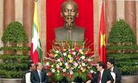 Президент Мьянмы Тейн Сейн был принят президентом СРВ Чыонг Тан Шангом