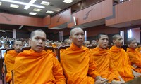 Встреча с почтенными монахами в общинах провинции Баклиеу
