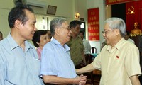 Нгуен Фу Чонг встретился с избирателями ханойского района Тэйхо