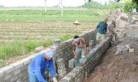 Строительство новой деревни в общине Куиньминь провинции Тхайбинь