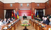 Во Вьетнаме принята делегация ветеранов войны России, Украины и Беларуси