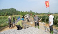 Строительство деревенских дорог в провинции Туенкуанг