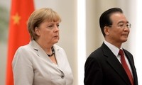 Канцлер ФРГ Ангела Меркель посещает Китай с официальным визитом