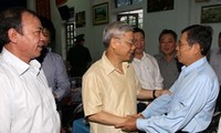 Генсекретарь ЦК КПВ Нгуен Фу Чонг посетил провинцию Нгеан с рабочей поездкой