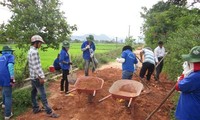 Модели «Молодые добровольцы строят новую деревню»