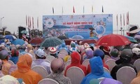 Церемония развертывания по всей стране кампании за более чистый мир-2012