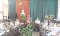 Рабочая группа Секретариата ЦК КПВ провела рабочую встречу с властями Туенкуанга