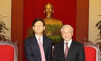Нгуен Фу Чонг принял делегацию министерства общественной безопасности Китая