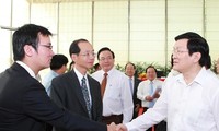 Рабочая поездка президента Чыонг Тан Шанга в южные провинции страны