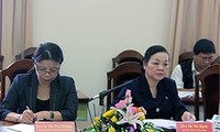 Ха Тхи Кхиет провела рабочую встречу с членами парткома провинции Куангнам