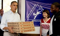 Барак Обама лидирует в ходе предвыборной кампании