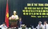 Секретариат ЦК КПВ провёл рабочую встречу с властями провинций на плато Тэйнгуен