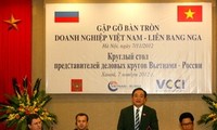 В Ханое прошел круглый стол представителей деловых кругов Вьетнама-России