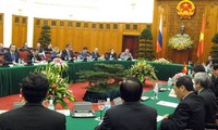 Переговоры между премьер-министрами Вьетнама и России