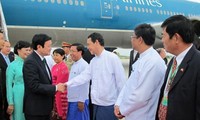 Президент СРВ Чыонг Тан Шанг находится в Мьянме с государственным визитом