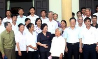 Вице-президент СРВ Нгуен Тхи Зоан встретилась с избирателями провинции Ханам