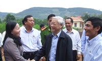 Генсек ЦК КПВ Нгуен Фу Чонг совершил рабочий визит в провинцию Ламдонг