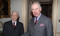 Генсек ЦК КПВ Нгуен Фу Чонг встретился с принцем Королевства Великобритании