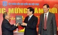 Президент СРВ поздравил Корпорацию «ПетроВьетнам» с Новым годом
