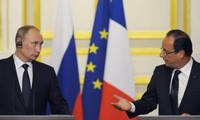 Президенты России и Франции обсуждают вопросы экономического сотрудничества