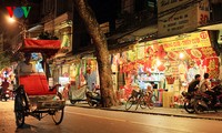 Тихая ночь в старом городском квартале Ханоя