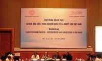 В Ханое прошел научный семинар, посвященный конституционному механизму