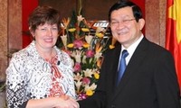 Президент СРВ Чыонг Тан Шанг принял спикера нижней палаты парламента Австралии
