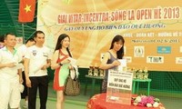Вьетнамцы организовали теннисный турнир с целью создания Фонда поддержки моря и островов Родины