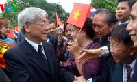 Генсек ЦК КПВ Нгуен Фу Чонг успешно завершил официальный визит в Таиланд