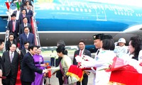 Президент СРВ Чыонг Тан Шанг прибыл в Индонезию с официальным визитом