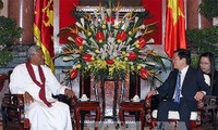 Президент Чыонг Тан Шанг принял председателя парламента Шри-Ланки