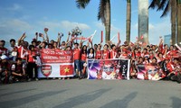 В Ханое прошел товарищеский матч между Арсеналом и сборной Вьетнама