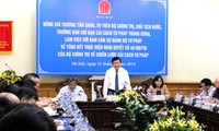 Президент Чыонг Тан Шанг провёл рабочую встречу с руководителями парторганизации Минюста СРВ