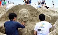 Конкурс песчаных скульптур на пляже Дананг