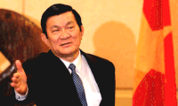 Президент СРВ Чыонг Тан Шанг принял послов зарубежных стран во Вьетнаме
