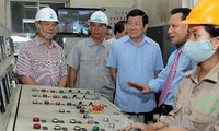 Президент СРВ Чыонг Тан Шанг совершил рабочую поездку в провинцию Тхайнгуен